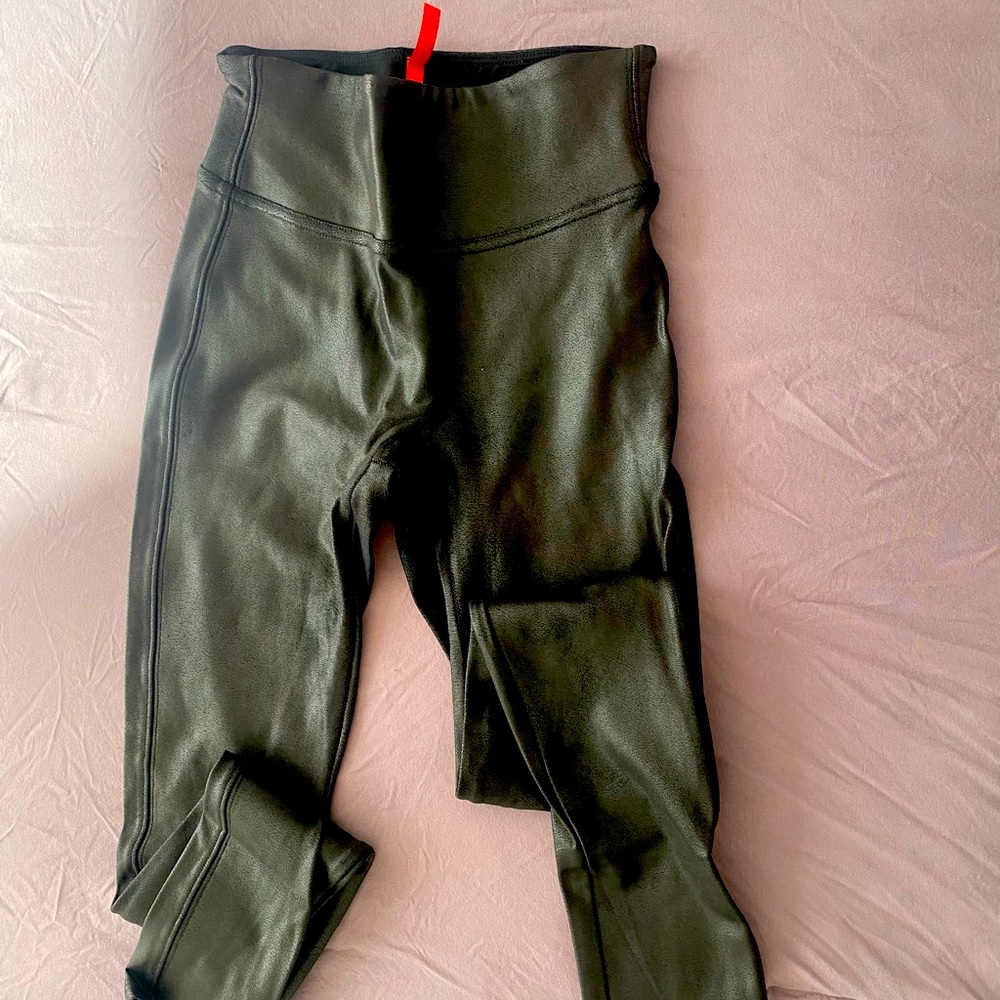 SPANX Faux Leather Leggings